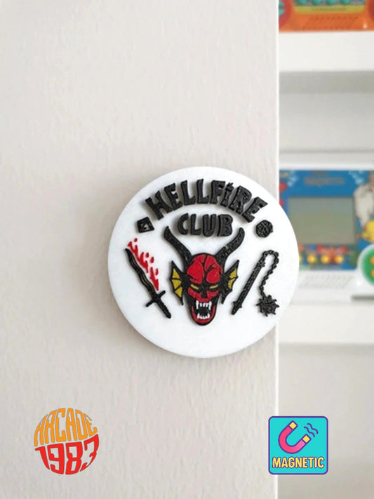 Stranger Things – Hellfire Club Magnete 3D – Logo Hellfire Club